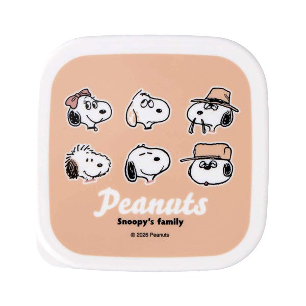 スヌーピー 入れ子ランチボックス2P (cheerful mood)