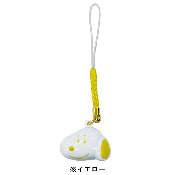 スヌーピー 顔鈴根付