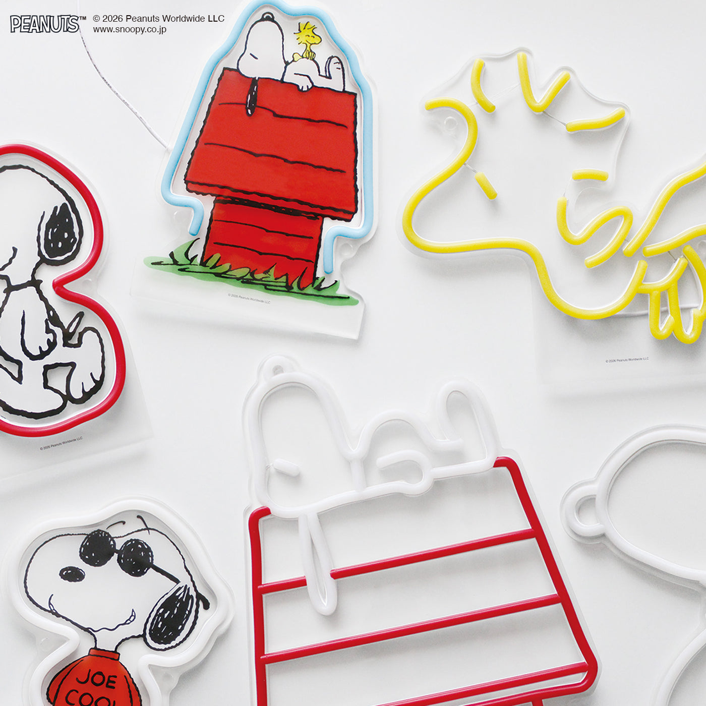 PEANUTS NEON LIGHT (Snoopy Mini)