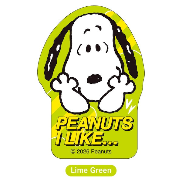 スヌーピー ステッカー3枚セット (PEANUTS I LIKE…/Vivid)