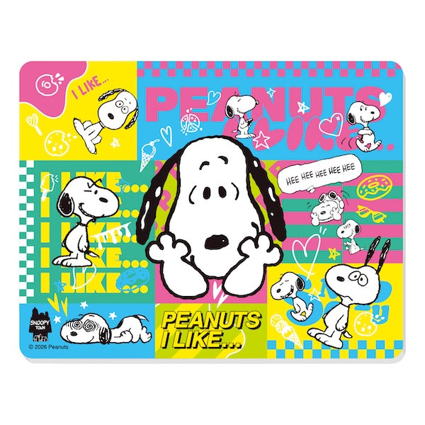 スヌーピー マウスパッド (PEANUTS I LIKE…/Vivid)