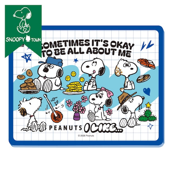 スヌーピー マウスパッド (PEANUTS I LIKE…/Siblings)