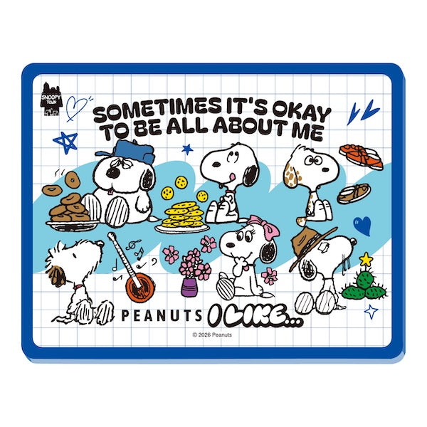 スヌーピー マウスパッド (PEANUTS I LIKE…/Siblings)