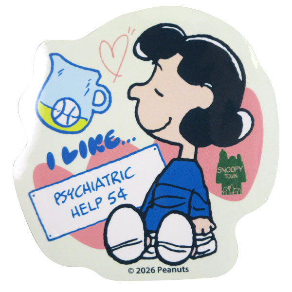 販路限定 スヌーピー ステッカー3枚セット (PEANUTS I LIKE…)