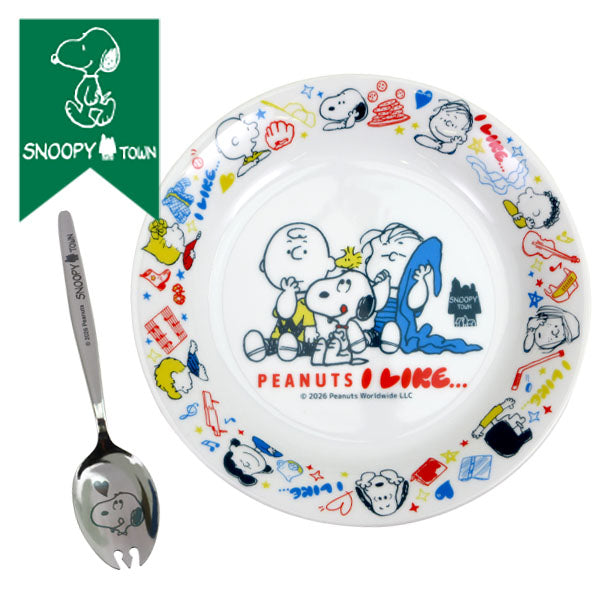 販路限定 スヌーピー オムライスボウル＆先割れスプーンセット (PEANUTS I LIKE…)
