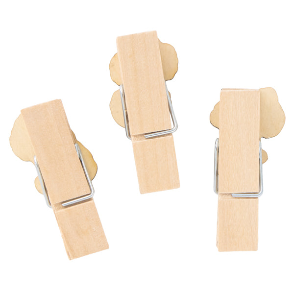 スヌーピー ウッドピンチ3個セット (アンディ)