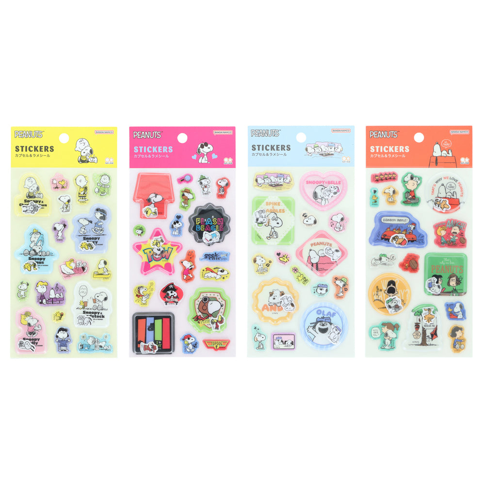 スヌーピー カプセル＆ラメシール (PEANUTS Petit collection 5)
