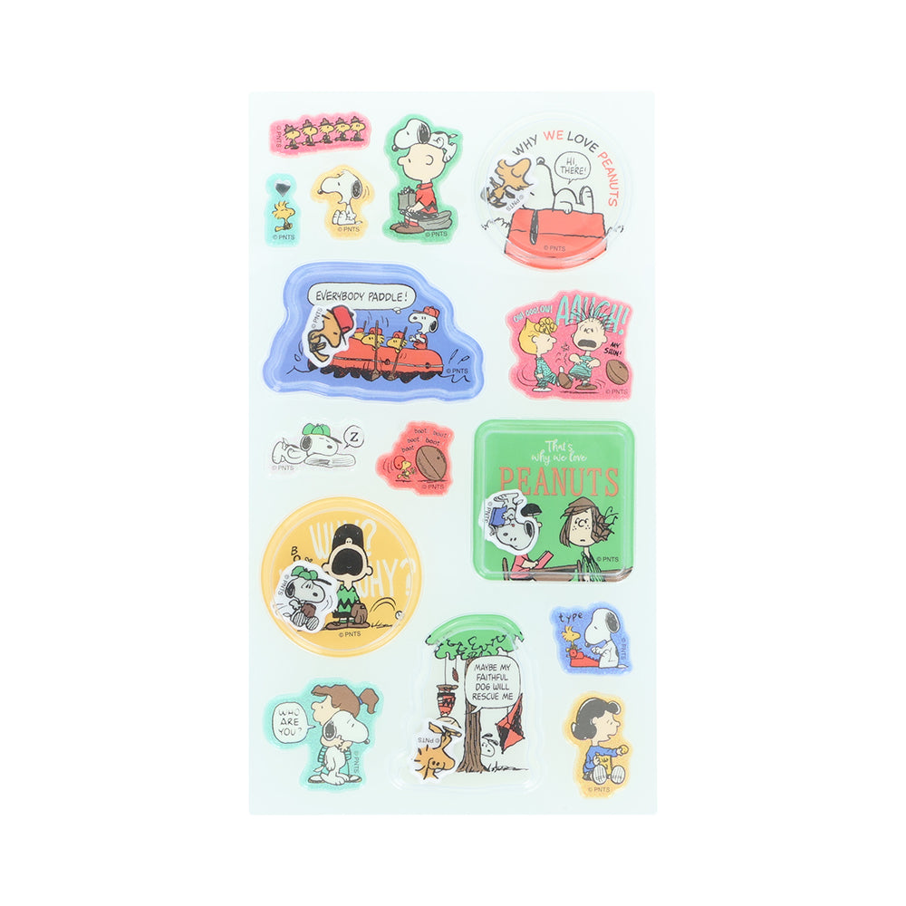 スヌーピー カプセル＆ラメシール (PEANUTS Petit collection 5)