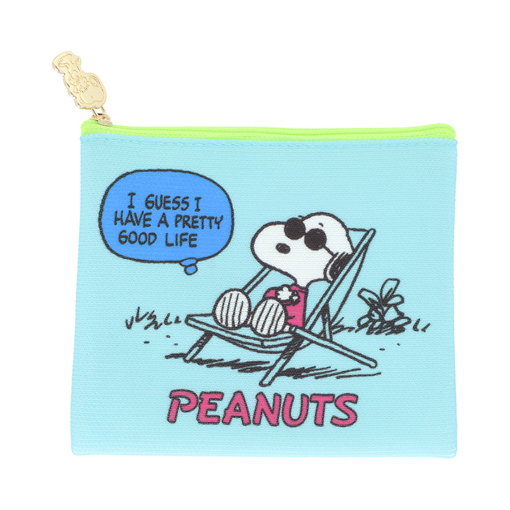スヌーピー フラットニットポーチ (PEANUTS Petit collection 5)