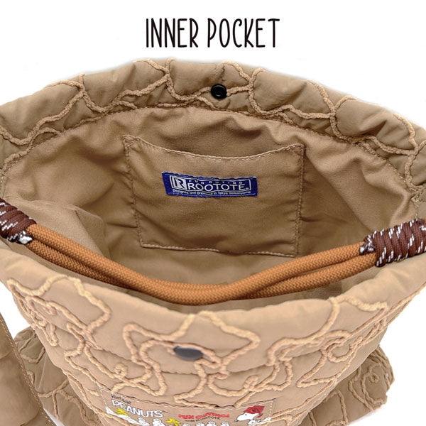 PEANUTS ROOTOTE スクエア2way キルト (1N)